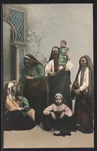 AK Ägypten, Arabische Frauen