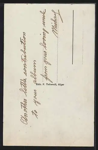 AK Femmes Arabe, Scenes et Types