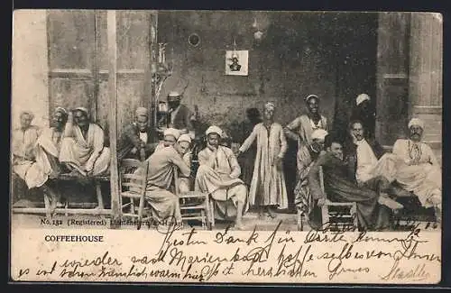 AK Coffeehouse, Arabische Männer im Cafe