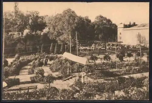 AK Gand, Exposition d`Horticulture 1924, Roseraies Gantoise, Palais des fetes