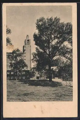 AK Magdeburg, Stadthalle und Ausstellungsturm