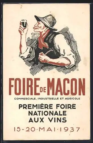 AK Macon, Foire Exposition 1937