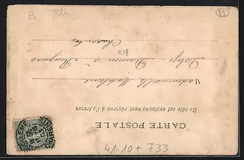 AK Bordeaux, Le Chili echoue en rede 1903