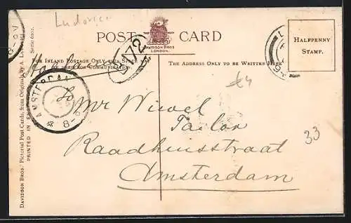 Künstler-AK sign. A. Ludovici: Soldat und Damen kaufen Kaffee