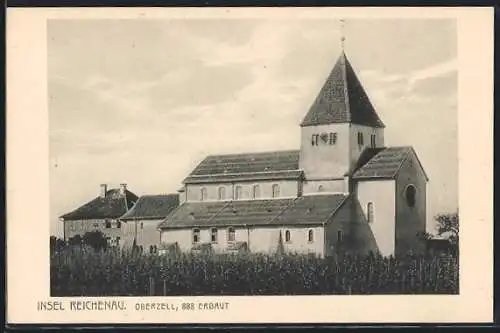 AK Insel Reichenau, Oberzell, Gebäudeansicht