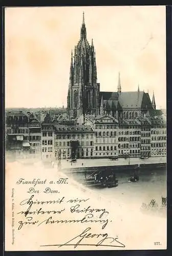 AK Alt-Frankfurt, Blick auf den Dom