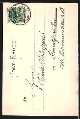 AK Alt-Frankfurt, Blick auf den Dom