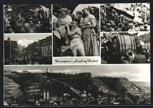 AK Freyburg / Unstrut, Festzug beim Winzerfest