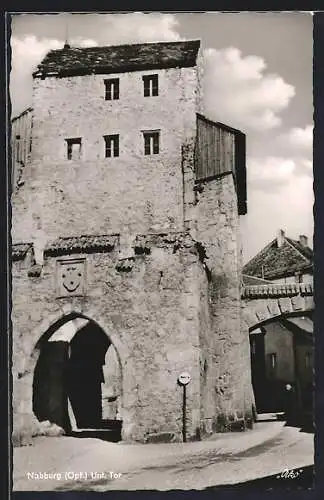 AK Nabburg /Opf., Das Untere Tor