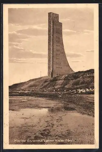 AK Laboe, Marine Ehrenmal Kieler Förde