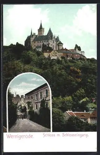 AK Wernigerode, Schloss m. Schlosseingang