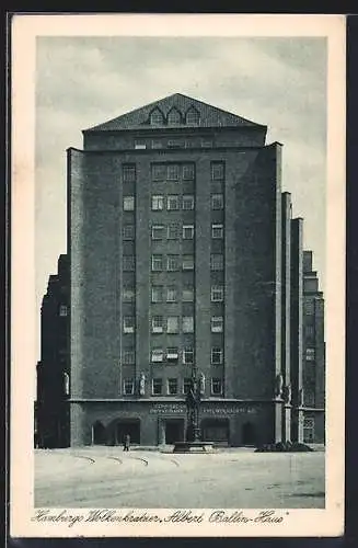 AK Hamburg Kontorhausviertel, Albert-Ballin-Haus