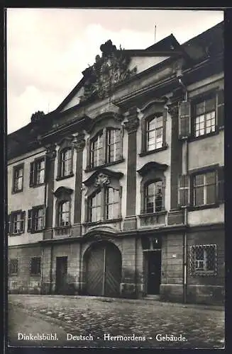 AK Dinkelsbühl, Deutsch-Herrnordens-Gebäude
