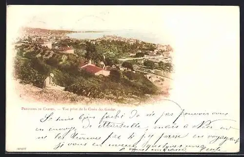 AK Cannes, Panorama de la Croix des Gardes