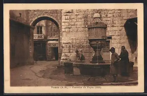 AK Vence, Fontaine du Peyra