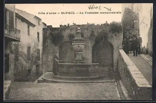 AK St-Paul, La Fontaine monumentale