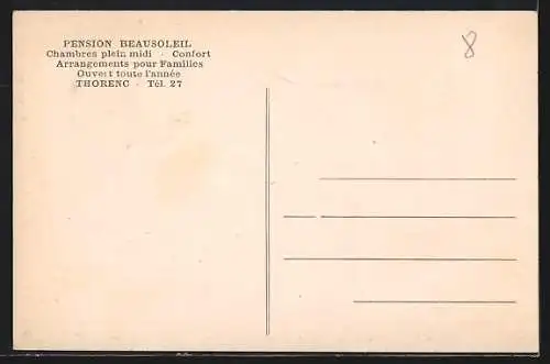 AK Thorenc, Station estivale, Pension Beausoleil
