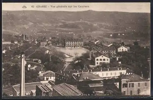 AK Grasse, Vue générale sur les Casernes