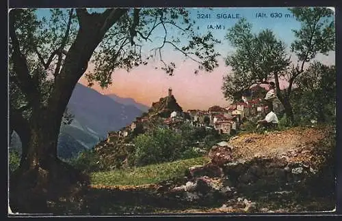 AK Sigale, Le pittoresque village de Sigale