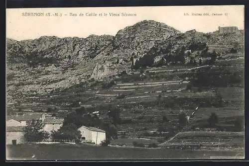AK Séranon, Tête de Caille et le Vieux Séranon