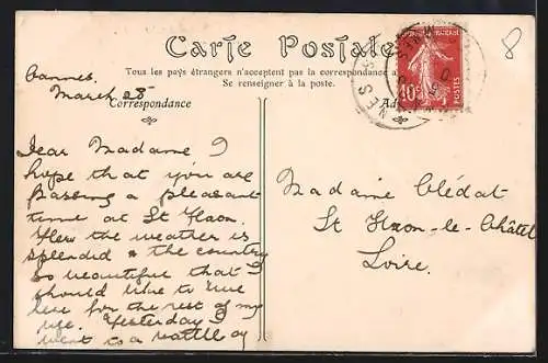 AK Vence, Le Boulevard Saint-André, le Baou des Blancs