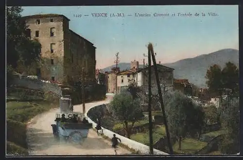AK Vence, L`ancien Couvent et l`entrée de la Ville