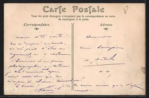 AK Vallauris, Vue générale du village en été