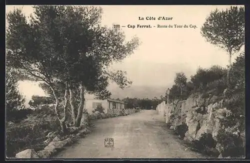 AK Cap Ferrat, Route du Tour du Cap