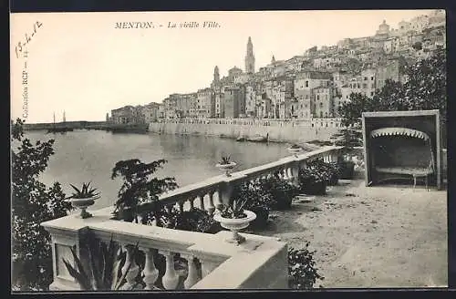 AK Menton, La vieille Ville