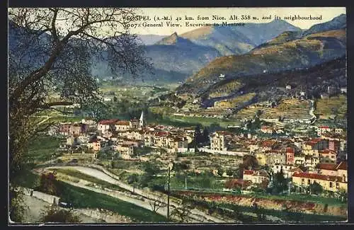 AK Sospel, Vue générale et ses environs