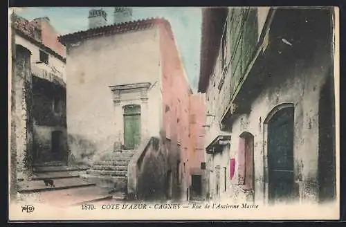 AK Cagnes, Rue de l`Ancienne Mairie