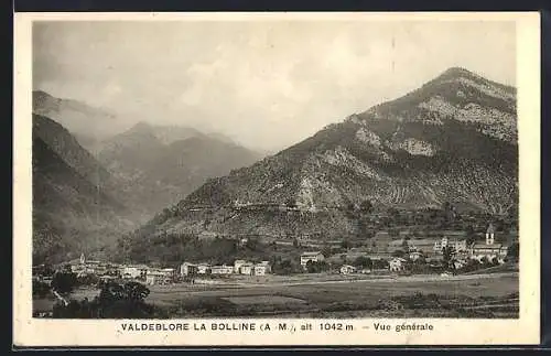 AK Valdeblore-La Bolline, Vue générale
