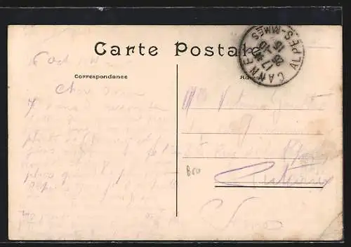 AK Le Cannet, Chapelle Évangélique