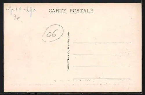 AK Saint-Honorat, Moines de Lérins manoeuvrant le canon pour un sauvetage