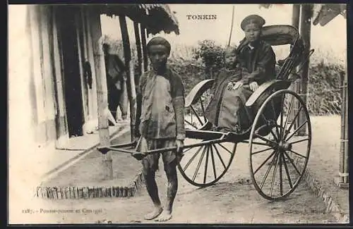 AK Tonkin, Pousse-pousse et Con-gai