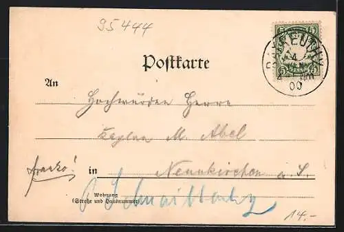 AK Bayreuth, Stadtgrenze and der Südseite