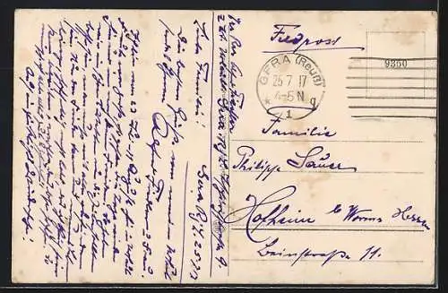 AK Gera, Schloss Osterstein, Gesamtansicht, Hof-Theater