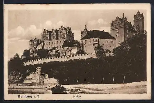 AK Bernburg, Partie am Schloss