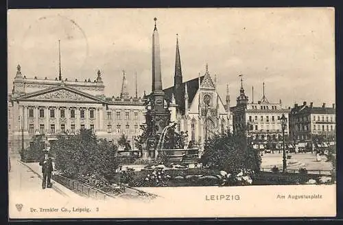 AK Leipzig, Am Augustusplatz