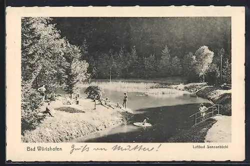 AK Bad Wörishofen, Luftbad Sonnenbüchl