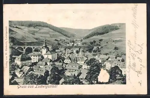 AK Ludwigsstadt, Gesamtansicht