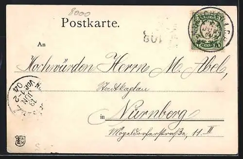 AK München, Königliche Residenz