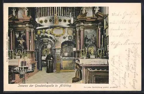 AK Altötting, Inneres der Gnadenkapelle