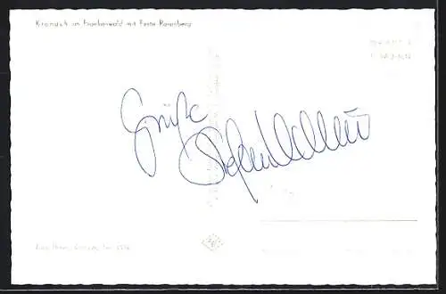 AK Kronach, Panorama mit Feste Rosenberg