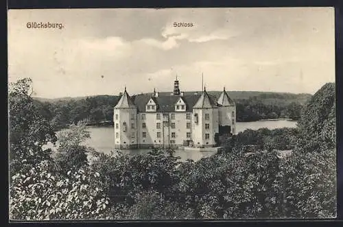 AK Glücksburg, Blick auf das Schloss