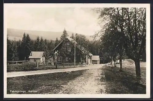 AK Karches /Fichtelgebirge, Forsthaus