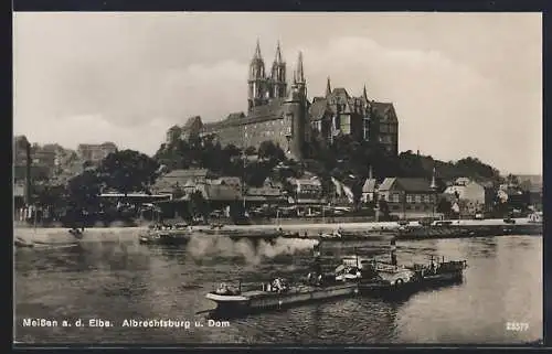 AK Meissen a. d. Elbe, Albrechtsburg u. Dom