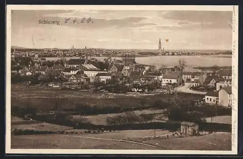 AK Schleswig, Gesamtansicht aus der Vogelschau