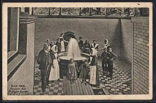 AK Bad Orb, Inneres der Philipps-Quelle
