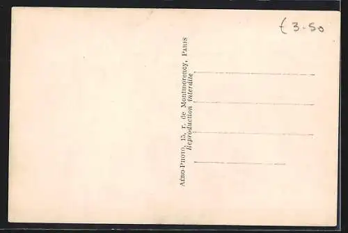 AK Le Bourget, L`Aérodrome, Fliegeraufnahme